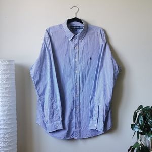 Ralph Lauren Striped Poplin Shirt